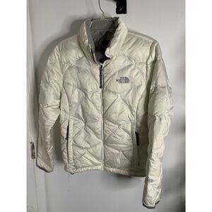 The North Face Women's Puffer Jacket - Cream